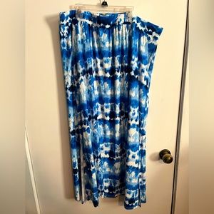 Plus size maxi skirt